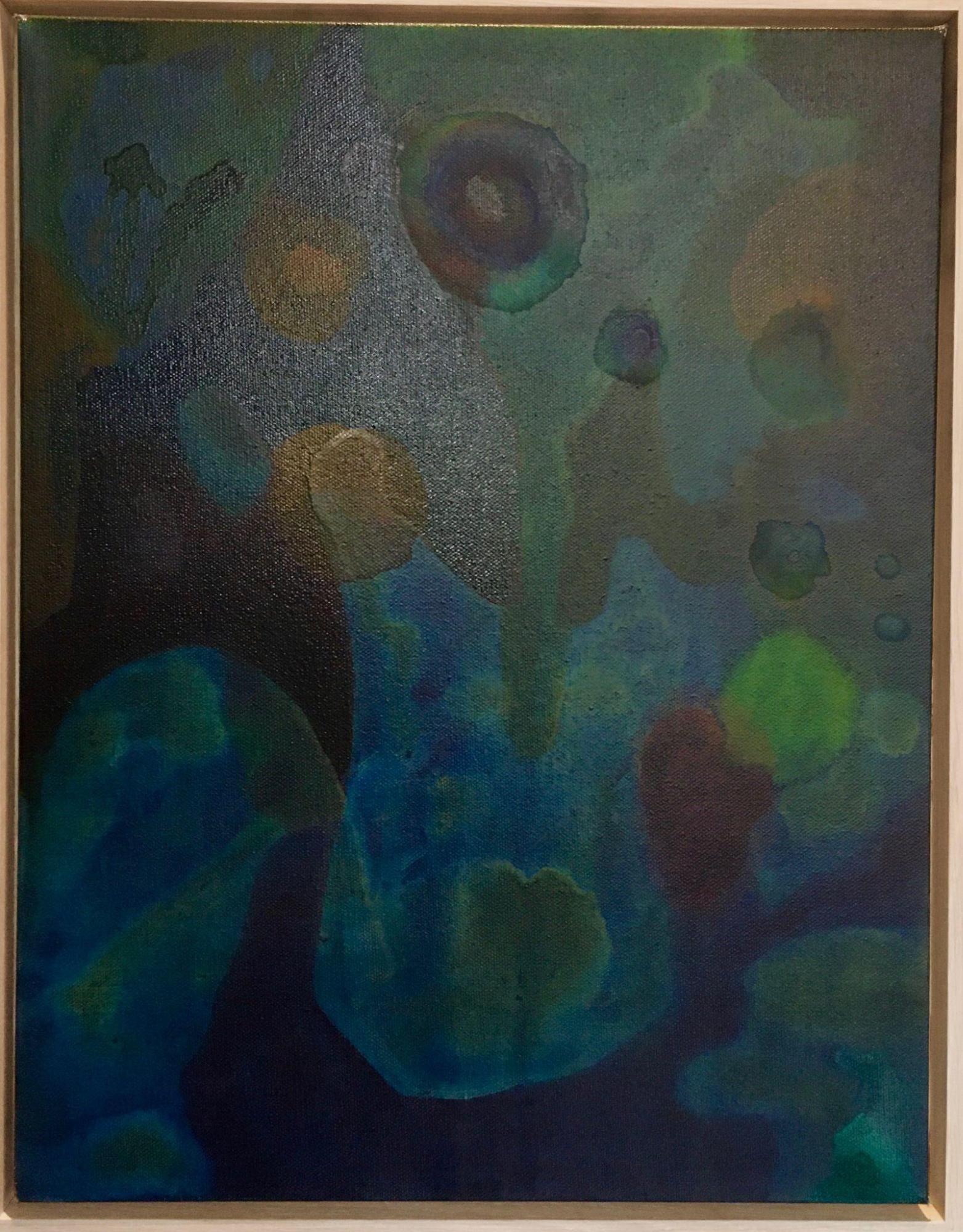 Feronia Weeps, Acrylic on canvas, 18” x 14”