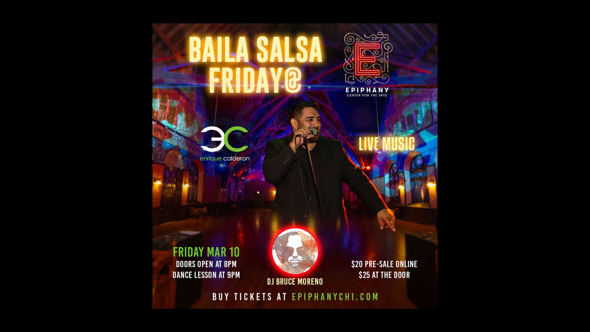 Baila Salsa Fridays - Epiphany Center for the Arts