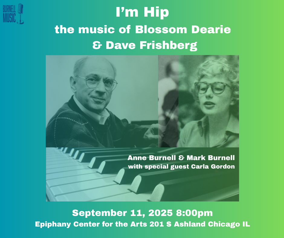 I'm Hip: The music of Blossom Dearie & Dave Frishberg