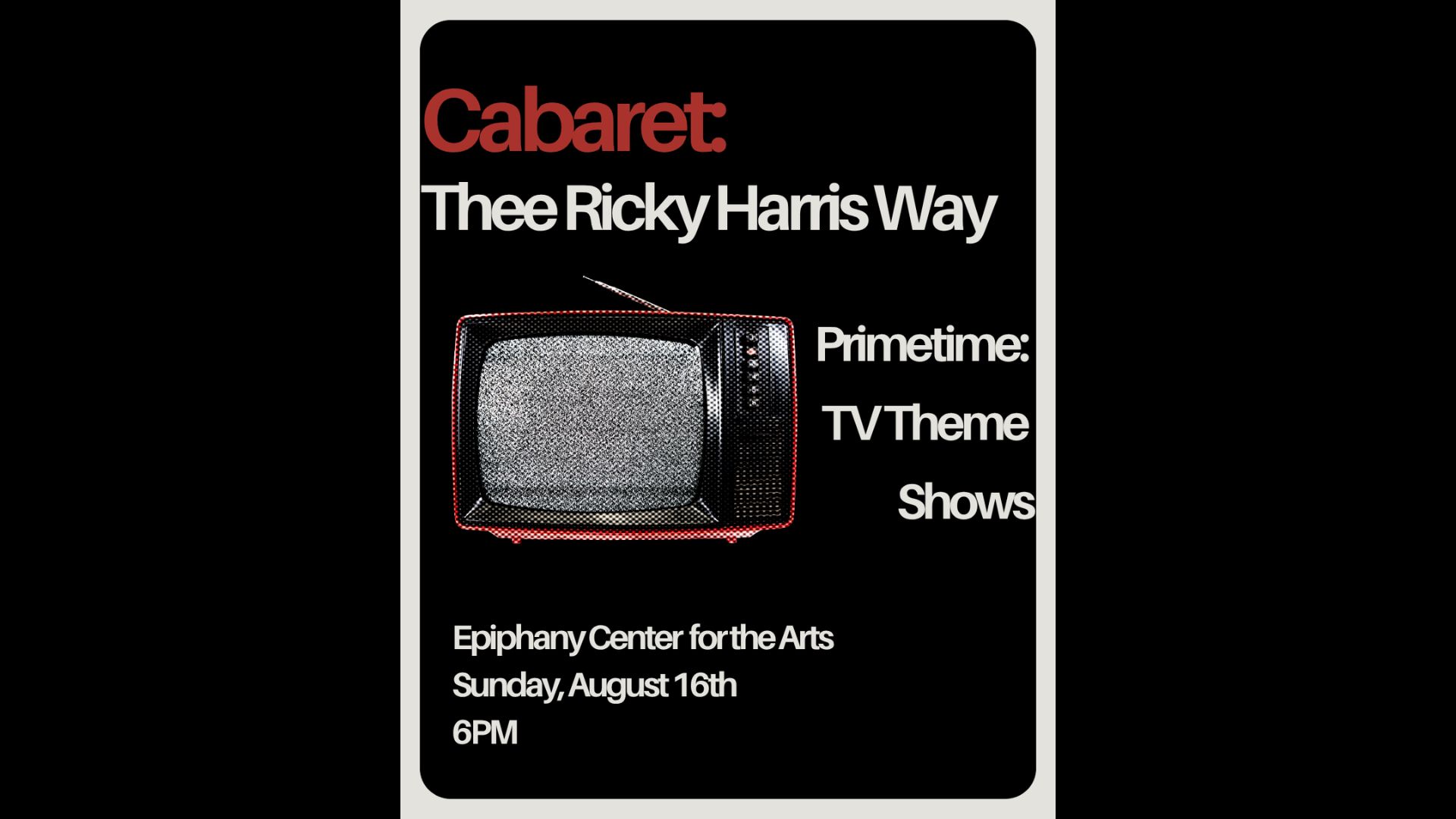 Epiphany Jones Ricky Cabaret, Thee Ricky Harris Way: Primetime TV Show Theme Songs ...
